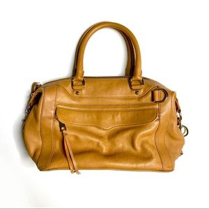 EUC Rebecca Minkoff Camel/Tan Morning After M.A.B. Satchel